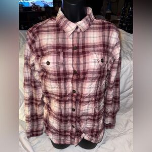 Tilley Brushed Flannel Button Up Shirt